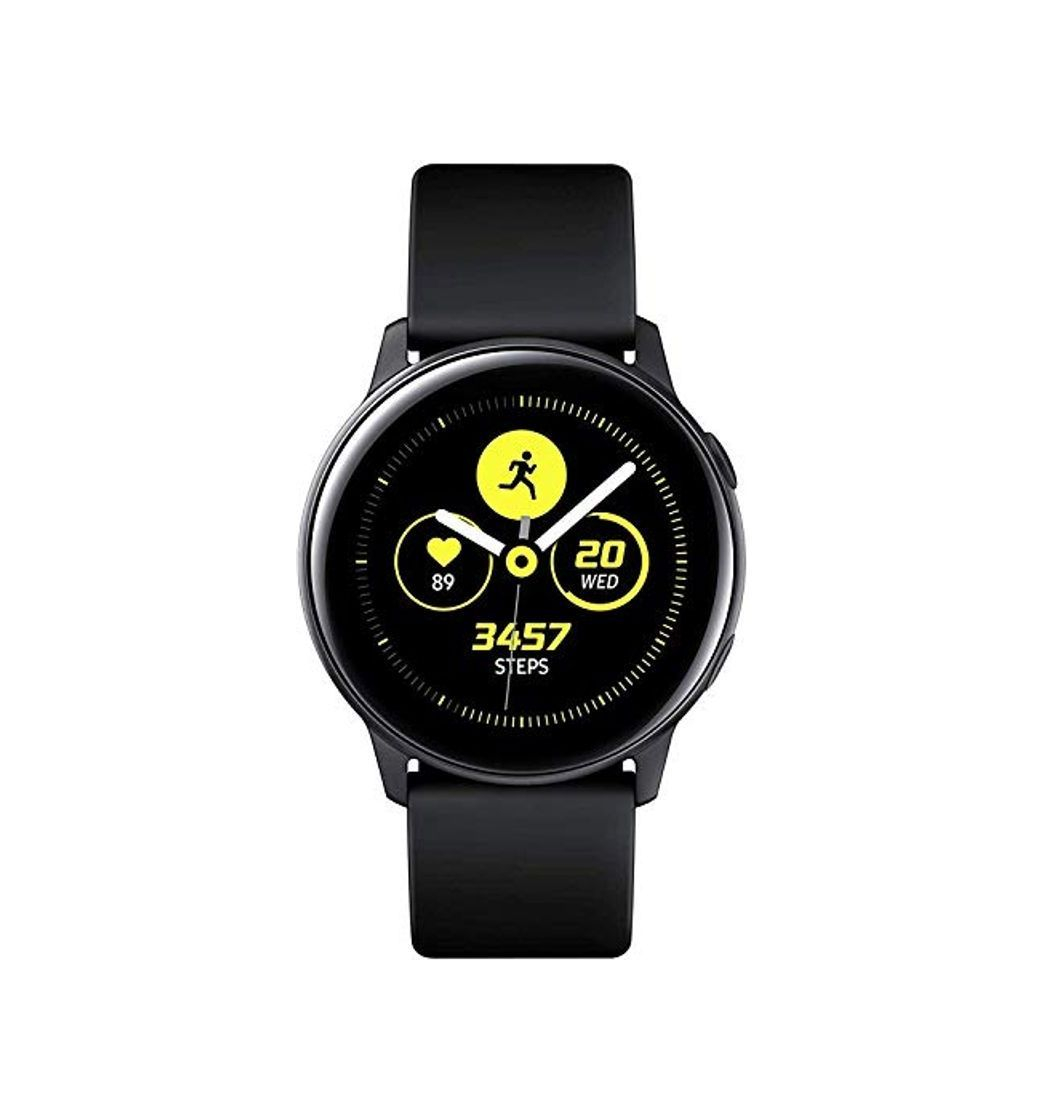 Social SAMSUNG Galaxy Watch Active Reloj Inteligente Negro SAMOLED 2,79 cm