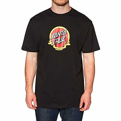 Fashion Santa Cruz Dot Reflection tee Black t-Shirt AI19