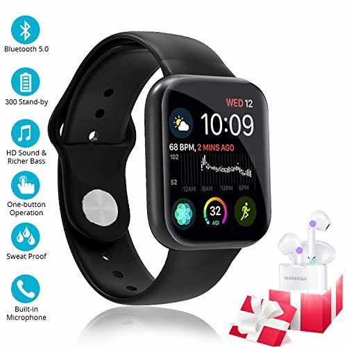 Place Smartwatch Reloj Resistente Hombre Mujer Niños Monitor Pulso Cardiaco Pulsera Actividad Reloj