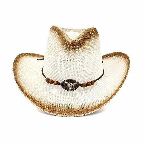 Product Duarble Sombrero Cabeza de vaca sombrero de la playa occidental Vaquera mujeres