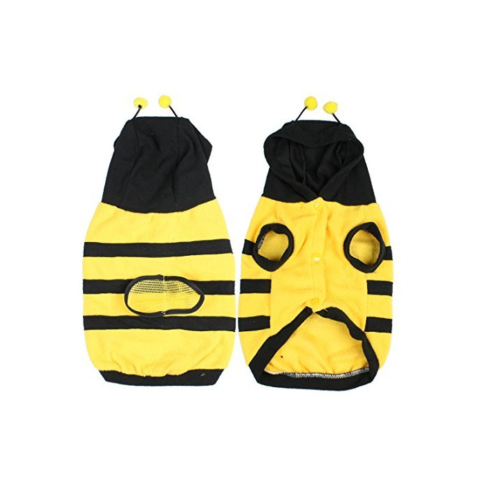Social Escudo DealMux Fleece traje de abejorro abeja Tamaño Doogie ropa para perros