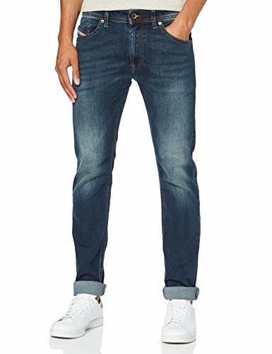 Fashion Diesel THOMMER-00SW1R-084BU-34 Vaqueros Slim, Azul, 34W