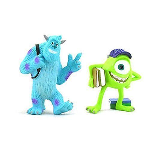 Bullyland Disney Pixar Monsters Inc University cifras – Mike y Sulley – gran para decoración de