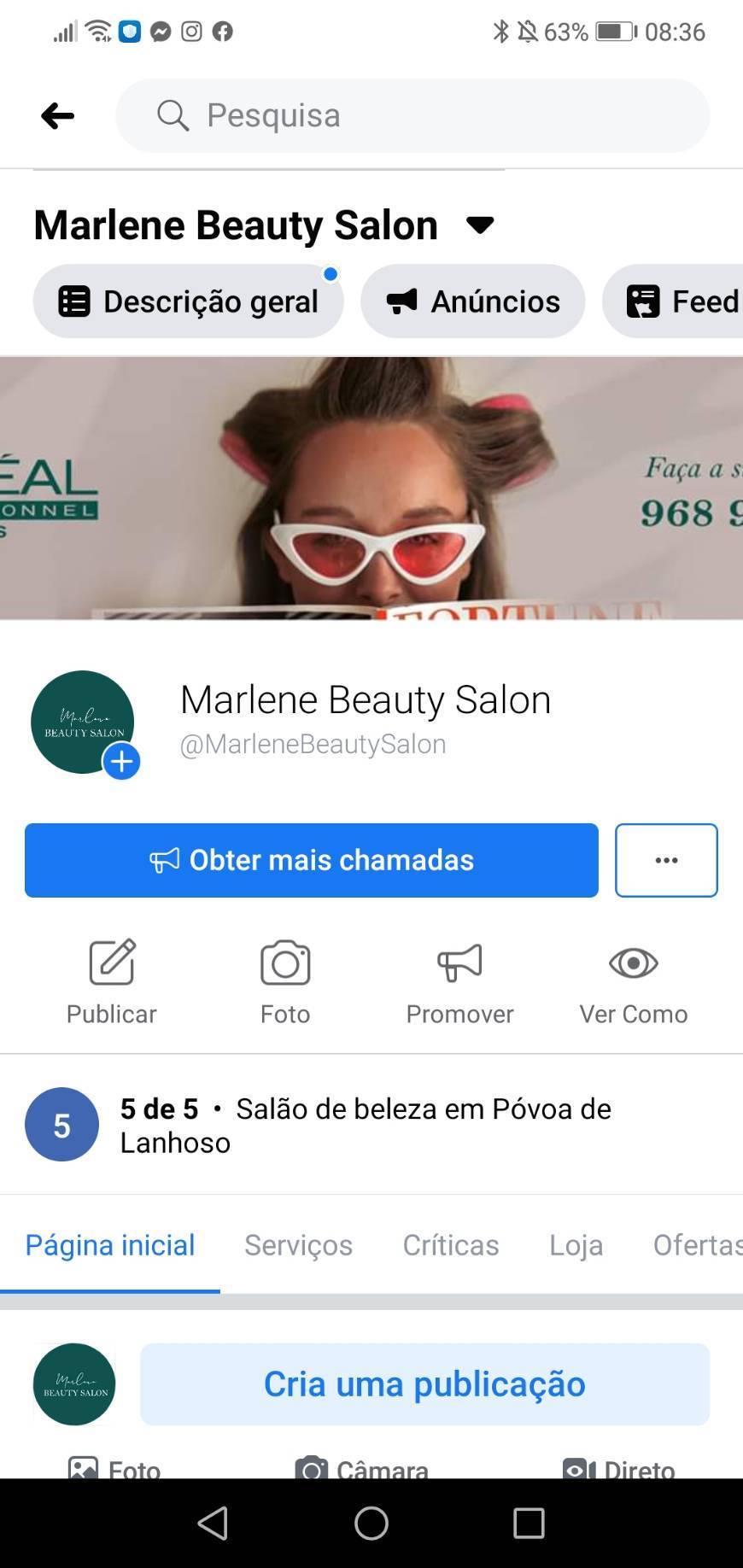 Moda Marlene beauty salon 