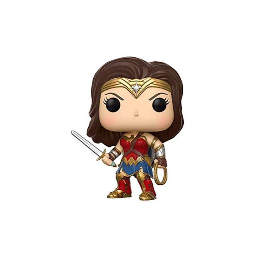 Funko Pop!- DC Figura de Vinilo Wonder Woman, colección Justice League