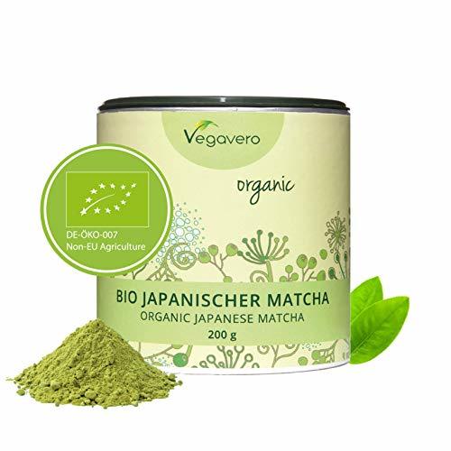 Belleza Té Matcha ORGÁNICO Vegavero® | TESTADO EN LABORATORIO | SIN GLUTEN |