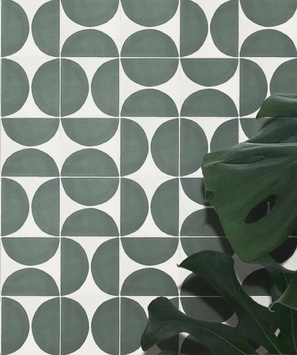 Moda Green tile