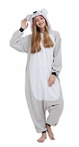 Pijama Onesie Adultos Mujer Cosplay Animal Disfraces Sleepwear Koala M