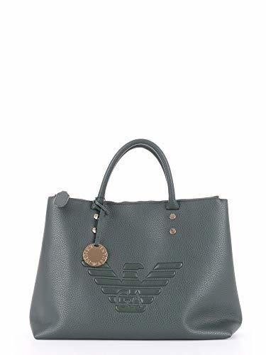 Armani Donna Borsa con Logo Verde Mod