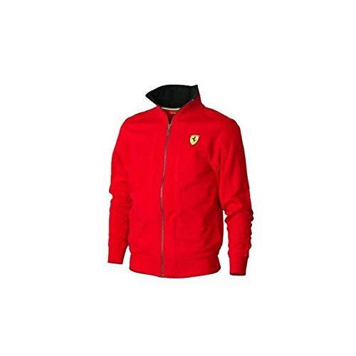 FERRARI Chaqueta Hombre Cremallera Rojo Talla M