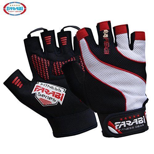 FARABI Levantamiento de Pesas Guantes Fácil Grip Training Aptitud del Entrenamiento