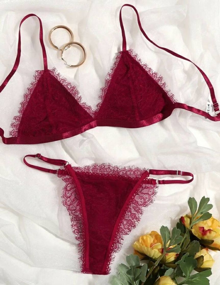 Moda Conjunto de lingerie