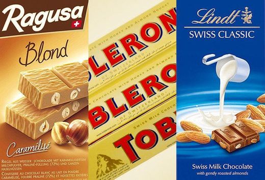 Chocolates suiços