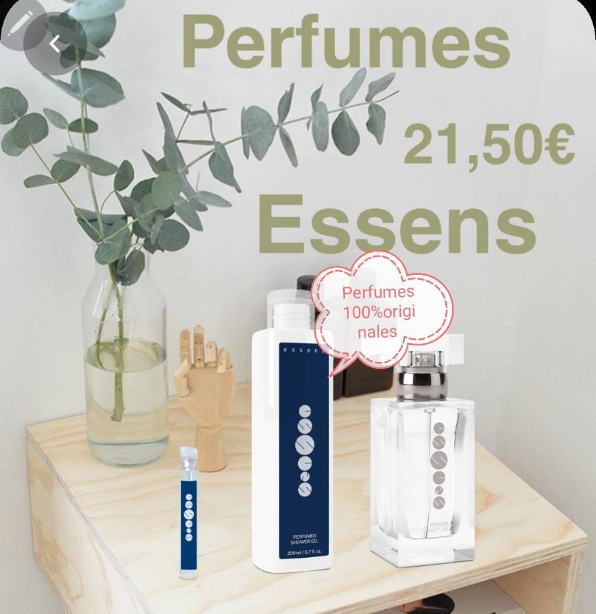 Producto Lujo naturaleza Perfume por Essens con 20% Perfume aceites