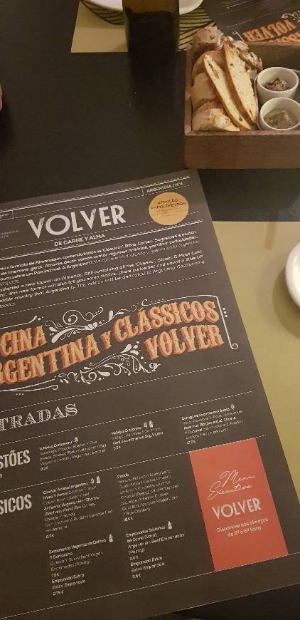 Restaurantes Volver de Carne y Alma