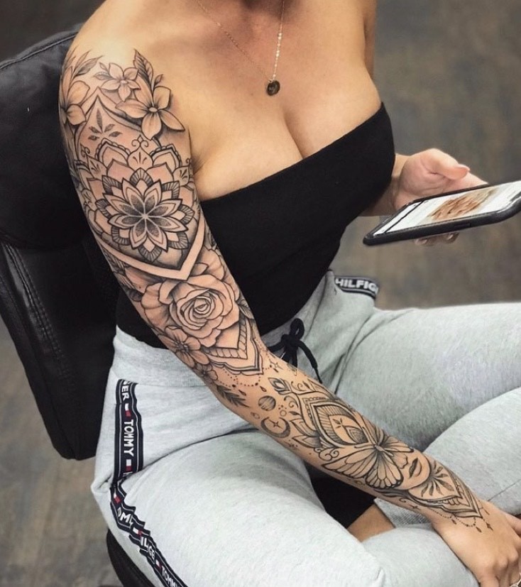 Producto Tatto Braço fechado rosas 🌹 