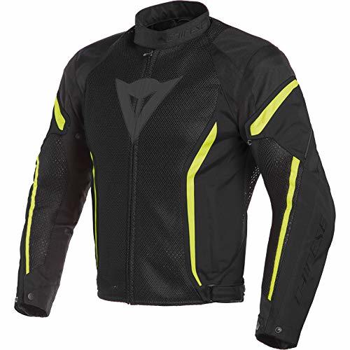 Producto Dainese Air Crono 2  textil para moto chaqueta negro/negro/fluorescente amarillo