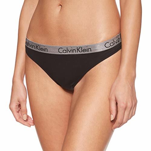 Product Calvin Klein Thong Tanga, Negro