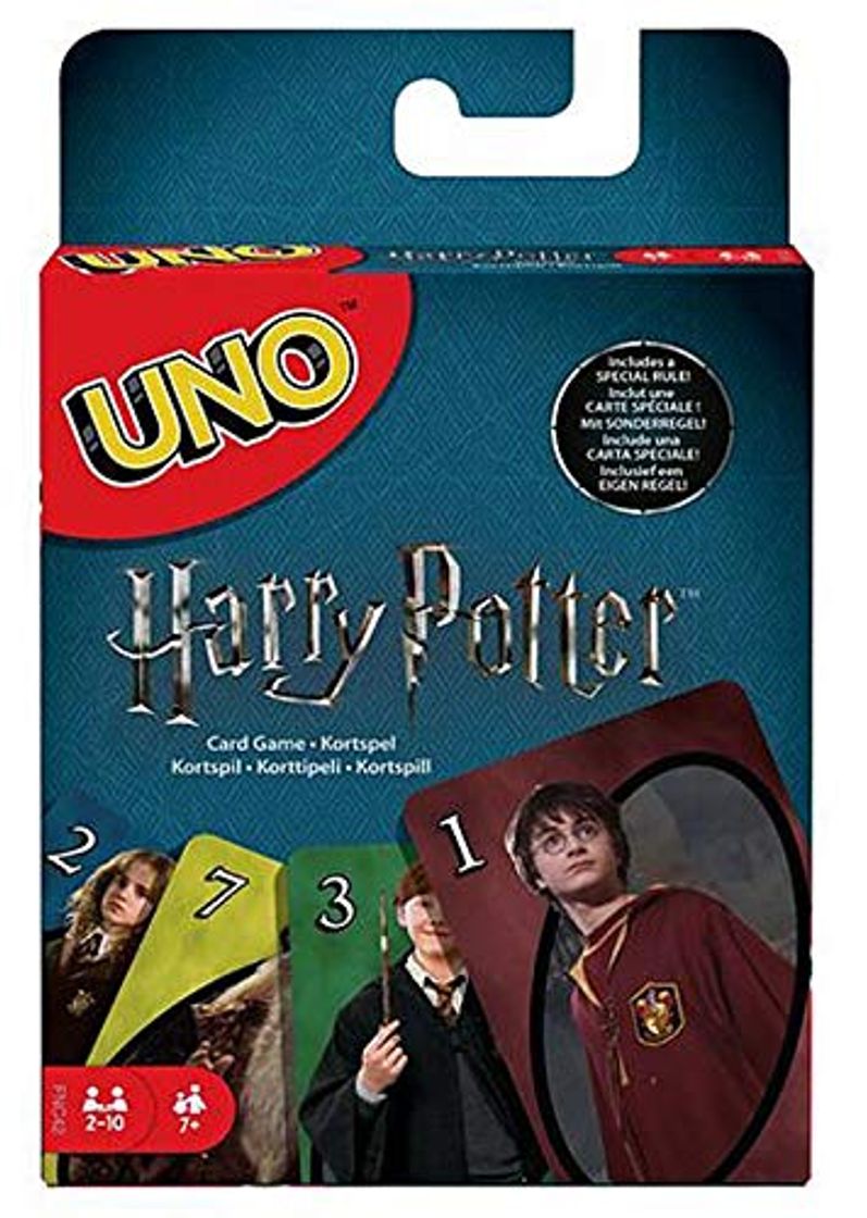 Electronic Mattel Games UNO Harry Potter Juego de Eliminar Cartas - Juegos de