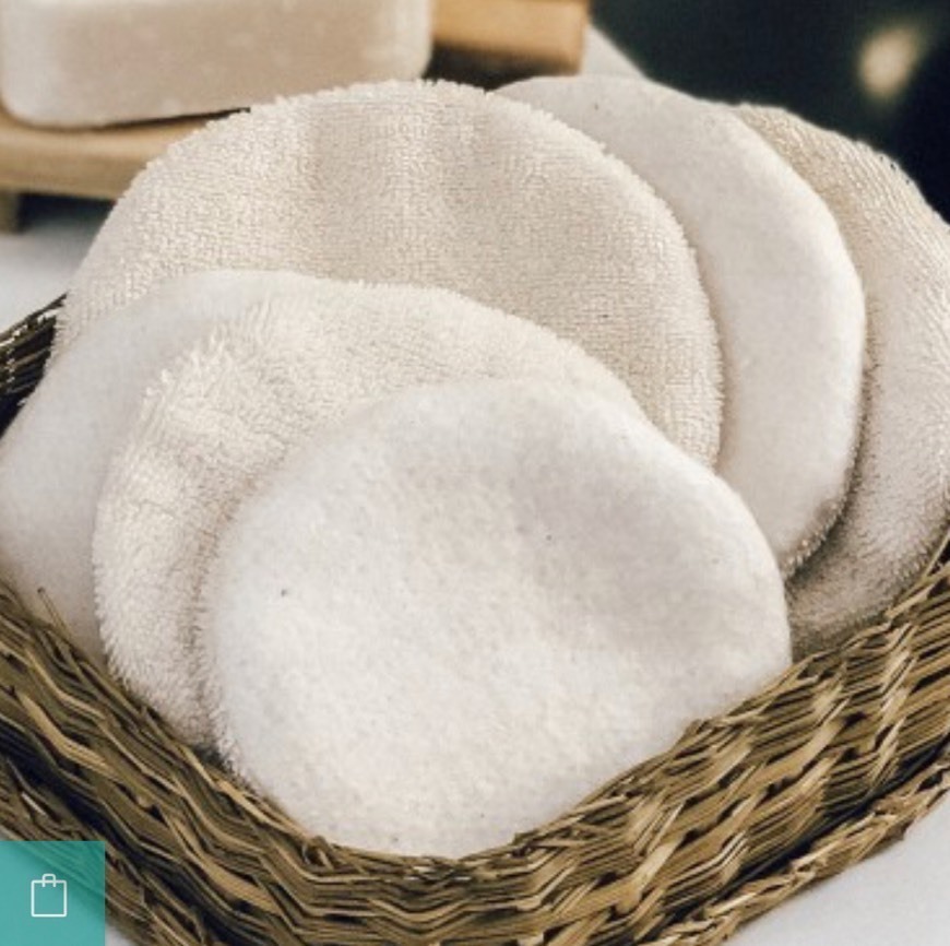 Social Discos de algodón reutilizable