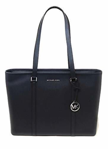 MICHAEL Michael Kors Sady Large Multifunction Top Zip Tote Shoulder Bag navy