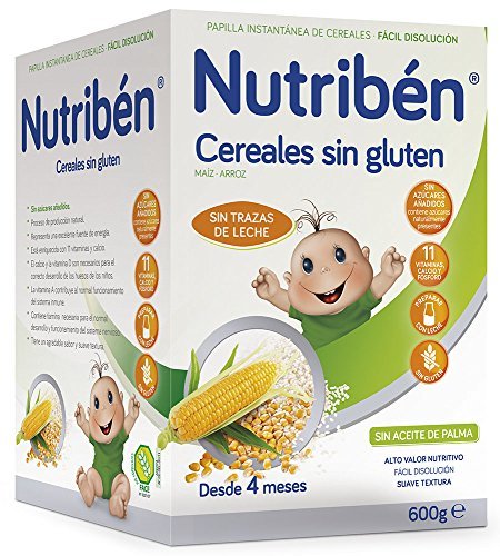 Product Nutribén Papilla Cereales sin Gluten