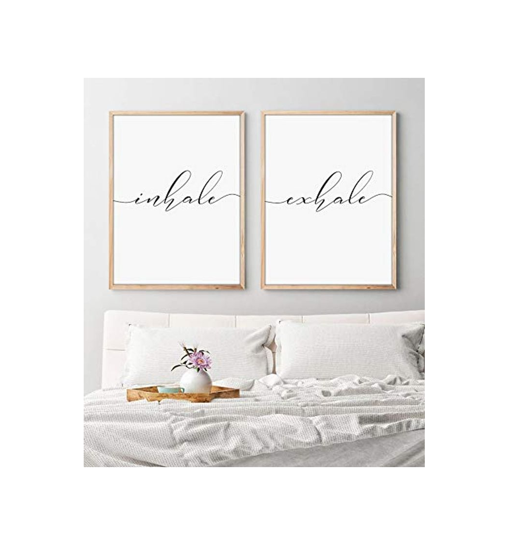 Productos Laptopo Set of 2 Wood Framed Sign