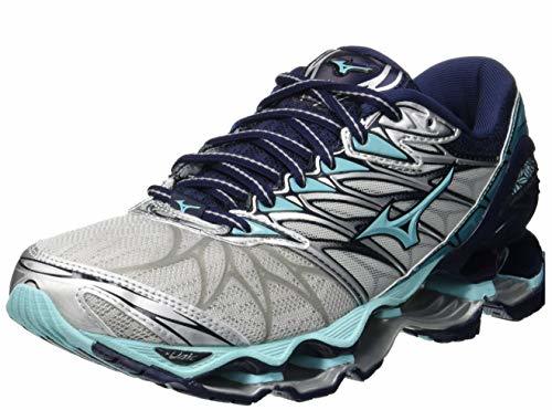 Fashion Mizuno Wave Prophecy 7, Zapatillas de Running para Mujer, Gris