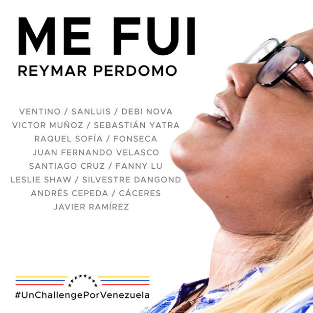 Canción Me Fui (feat. Ventino, Fonseca, Sebastián Yatra, Fanny Lu, Silvestre Dangond, Sanluis, Debi Nova, Víctor Muñoz, Raquel Sofía, Juan Fernando Velasco, Leslie Shaw, Astrid Marrufo, Cáceres & Javier Ramirez)