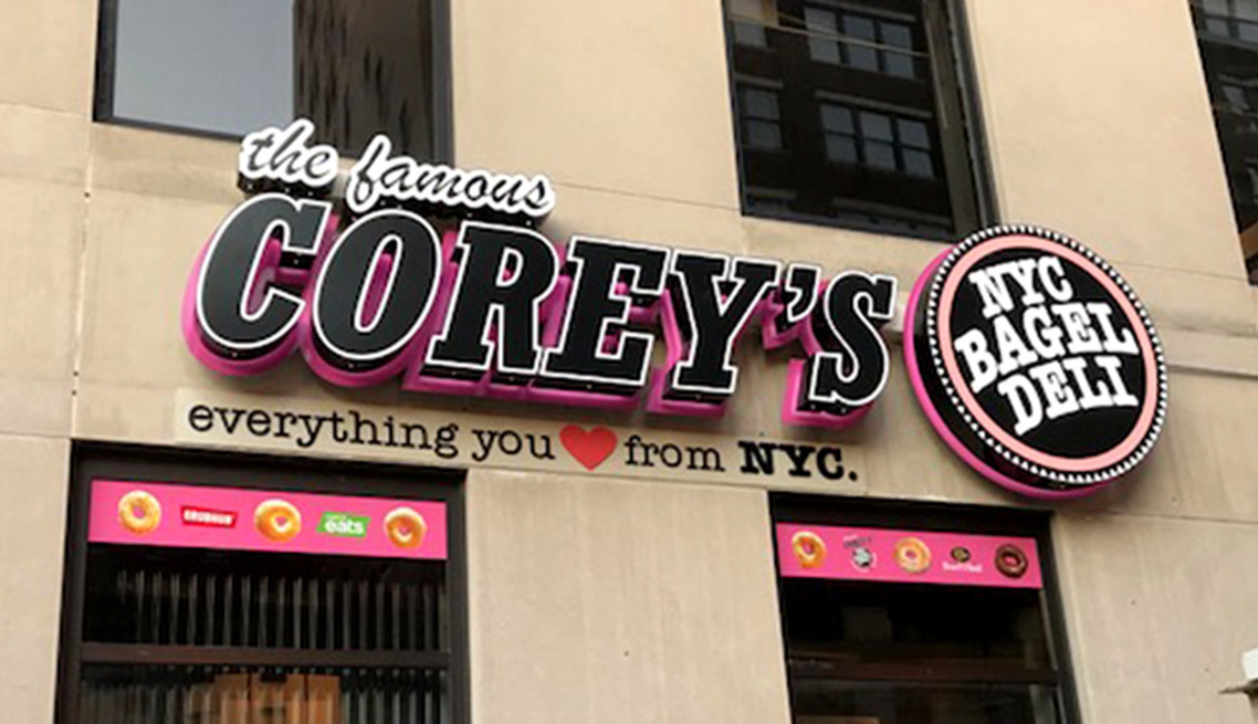 Restaurants COREYS BAGEL NYC Deli