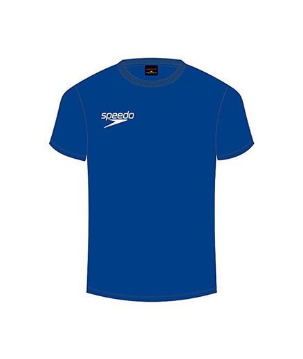Speedo Core SML Logo T-SH Ju Blue T-Shirt Bambino