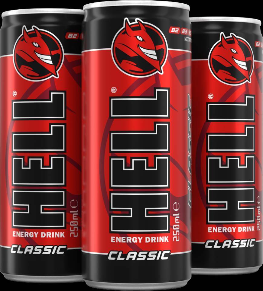 Products Hell energy drink