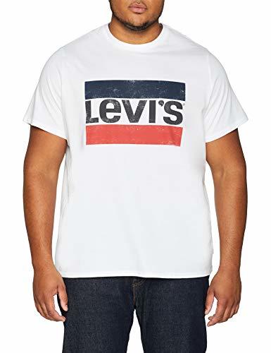 Moda Levi's Big and Tall B&t Graphic tee Camiseta, Blanco