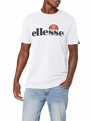 Ellesse SL Prado Sr Camiseta de Manga Corta, Hombre, Blanco