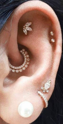 Piercing na orelha 🤩