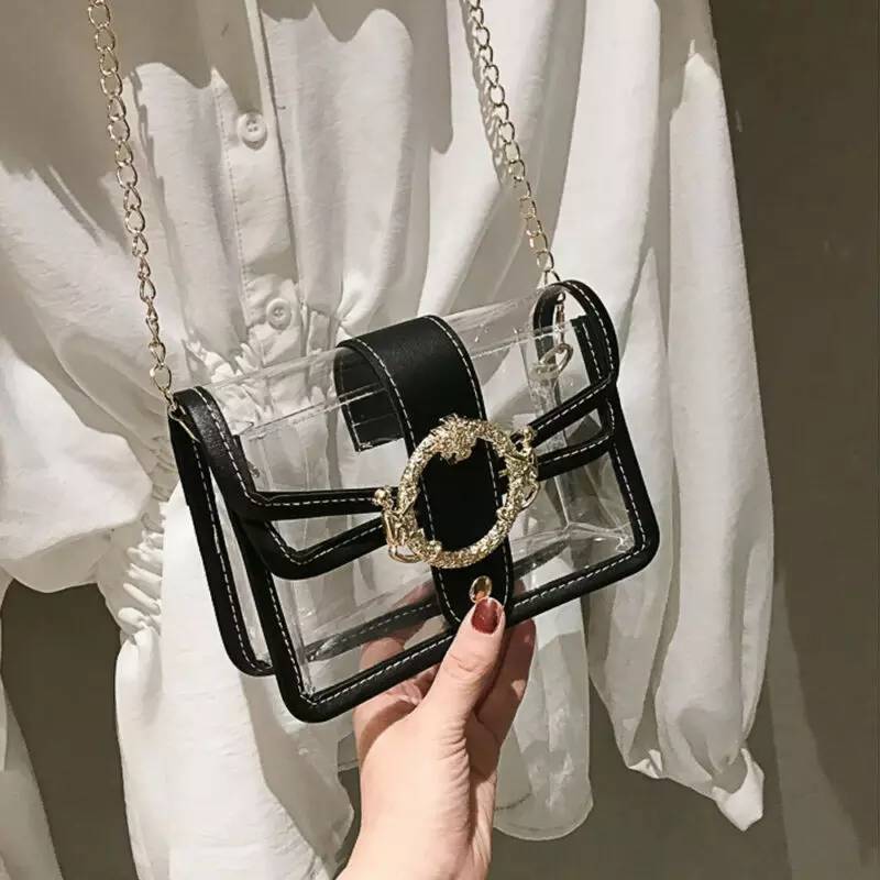 Social Bolsa transparente 