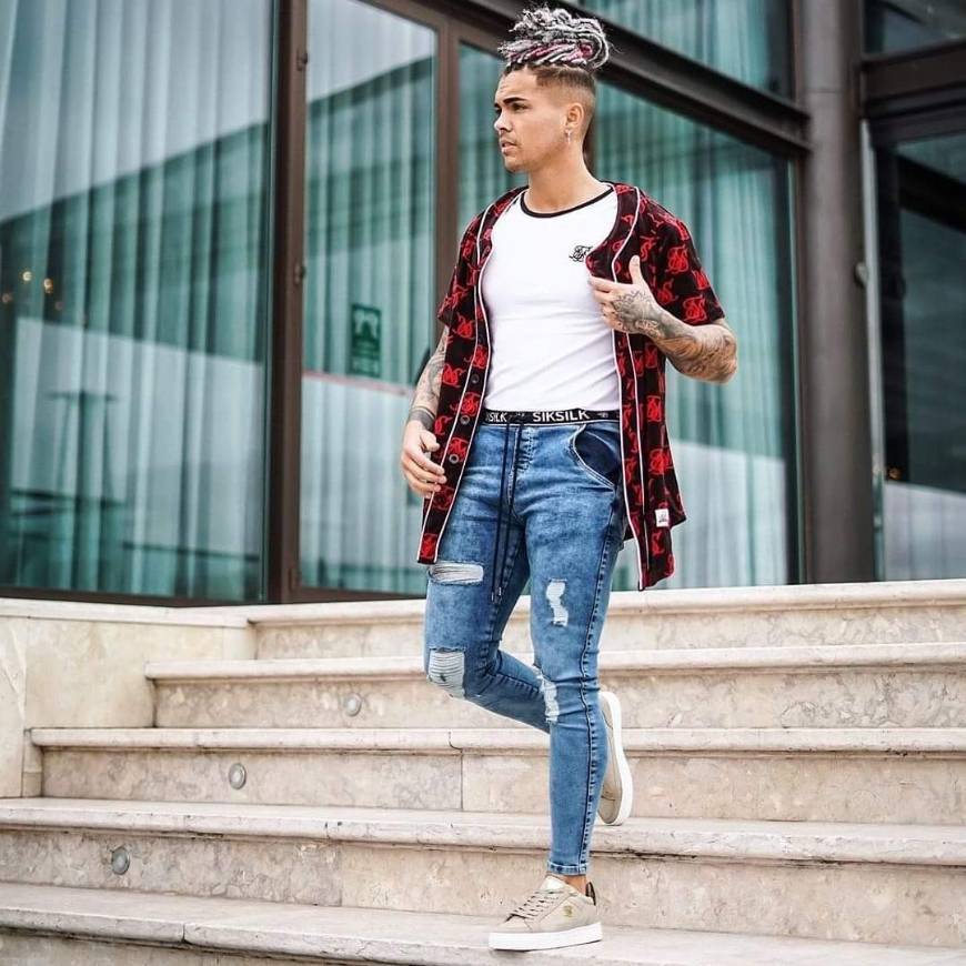 Social Sik Silk Vintage Baseball Jersey