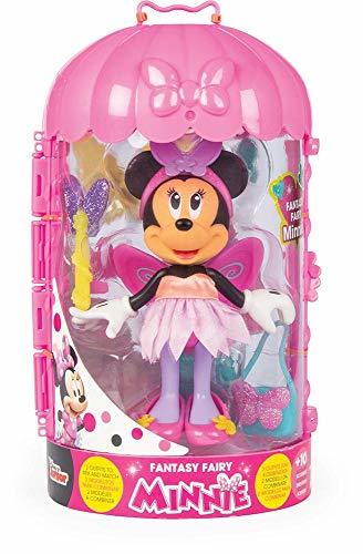 Social Minnie Mouse- Minnie Fashion Doll Hada Juguete, Color Variado, Talla Unica