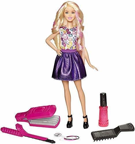 Barbie Muñeca Ondas y rizos , muñeca para peinar