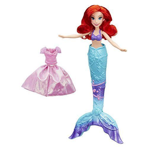 Disney Princess - Muñeca Ariel transformación mágica