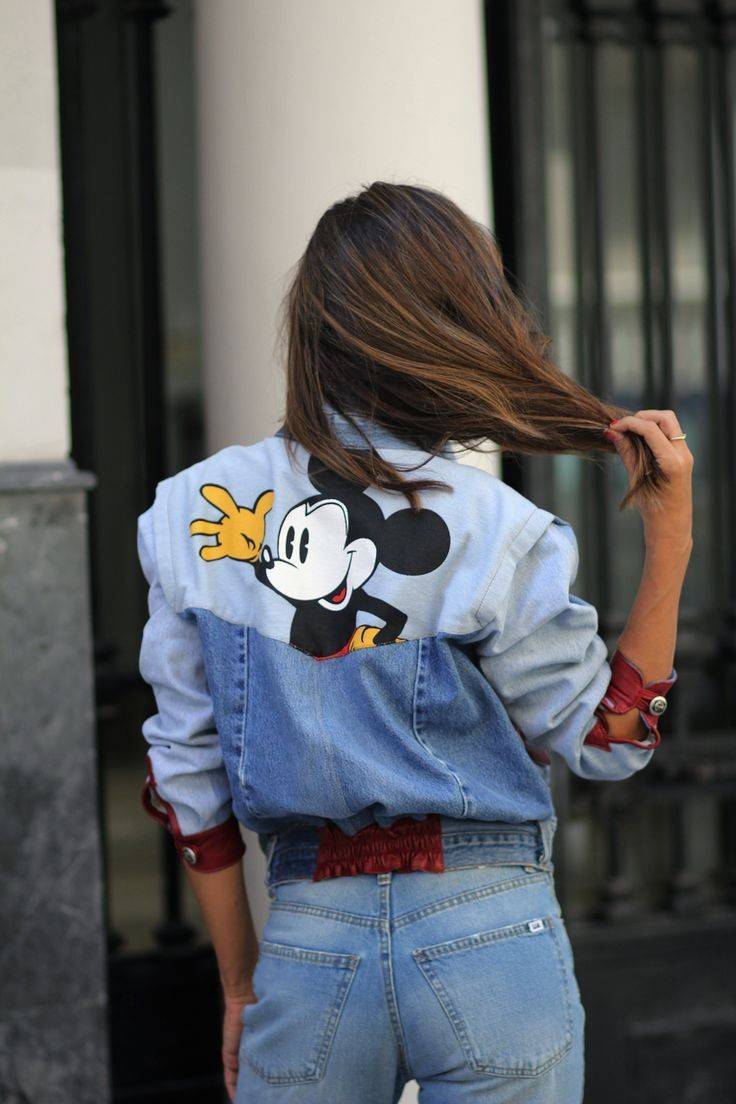 Moda Casaca Ganga Mickey Mouse