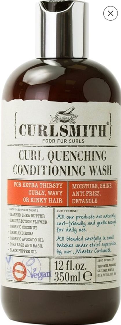 Producto conditioning wash CURLSMITH