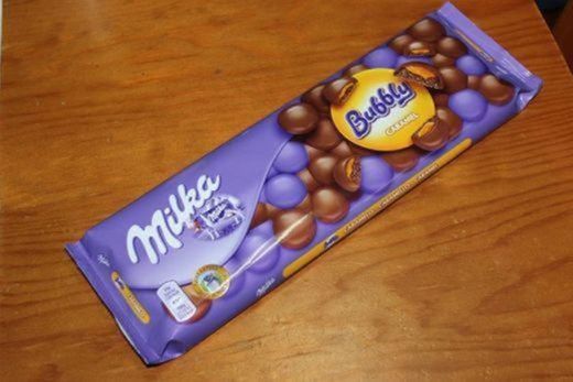 Milka Bubbly Caramel