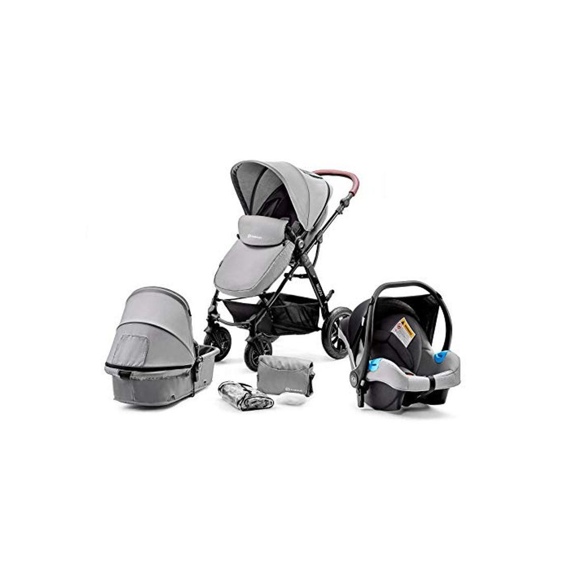 Product Kinderkraft Carrito Bebé 3 Piezas MOOV