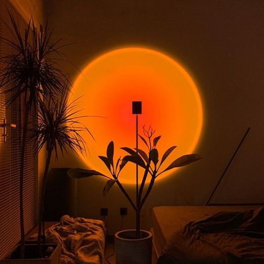 Sunset lamp projection