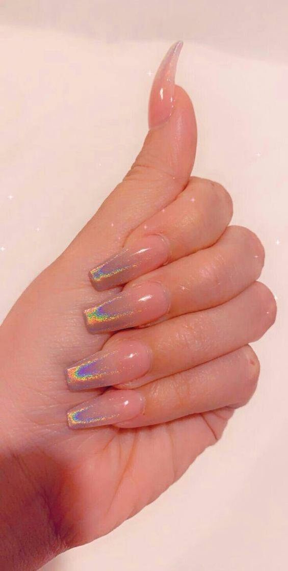 Moda unhas holográficas