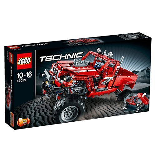 Lugares LEGO Technic - Vehículo de Juguete, Color Rojo