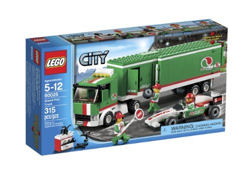 Lugares LEGO City Camión de Transporte de Competición - Juegos de construcción