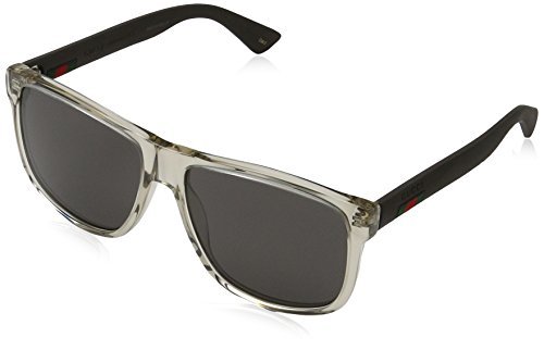 Places Gucci GG0010S, Gafas de Sol para Hombre, Marrón