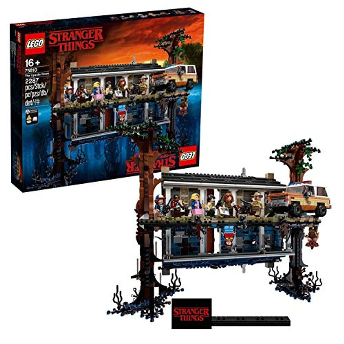 Social LEGO Stranger Things - Mundo del revés, Set de construcción de la